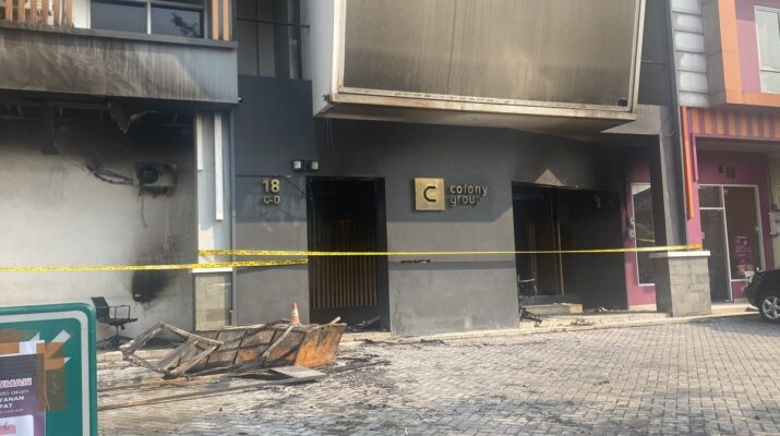Kebakaran Hanguskan Ruko Elektronik di Tangerang Selatan, Dugaan Awal Mengarah pada Korsleting Listrik