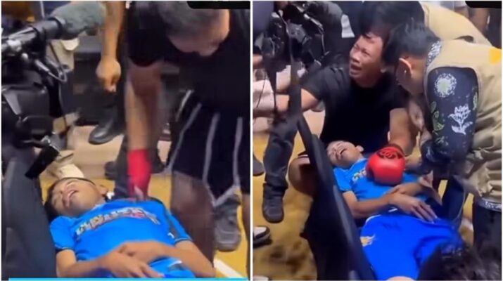 Dede Sunandar Buka Suara Usai Pingsan Dipukul Vicky Prasetyo di Ring Tinju